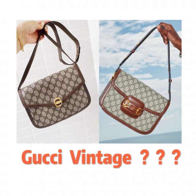 【gucci vintage & 1995 horsebit bag】今天才知道