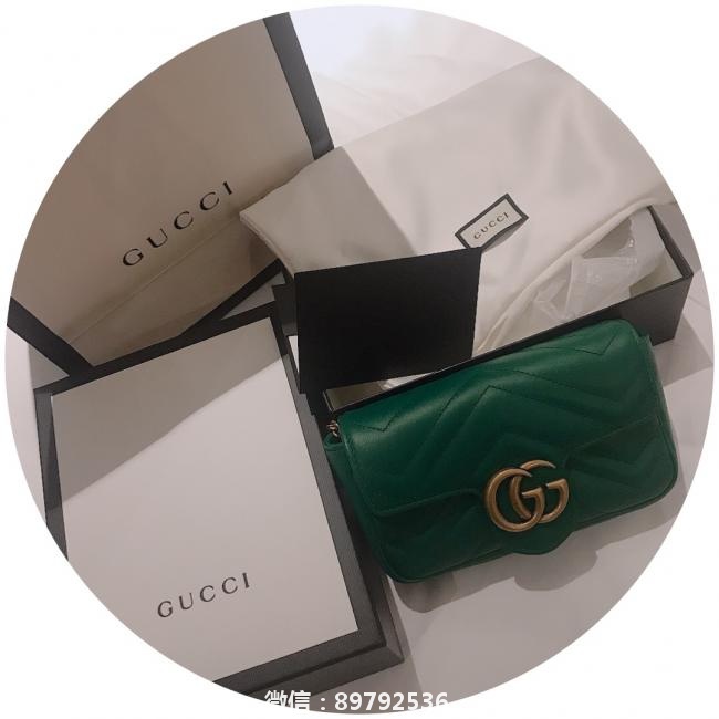 Gucci Marmont supermini 绿色