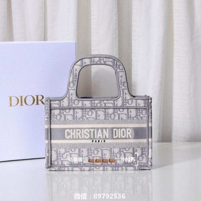 Dior Book Tote 迷你托特包采用 Dior 创意总监 Maria G