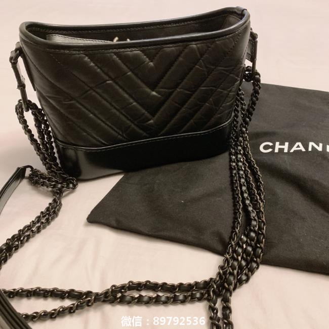 Chanel流浪包小号 全黑so black分享