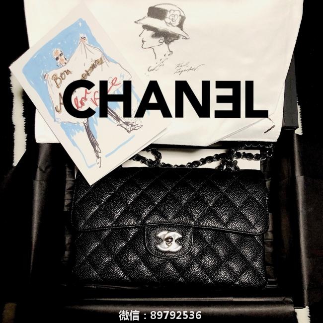 Chanel cf 小号黑色牛皮#Chanel 香奈儿 购于多伦多chanel bloor总店