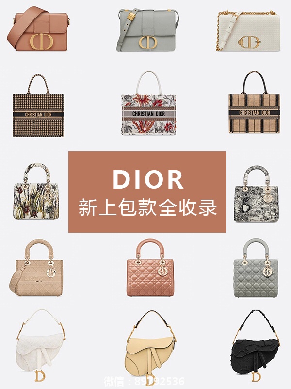 追新Dior热门新款包包都在这里！