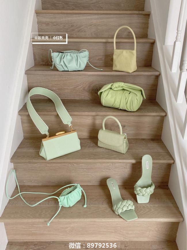 购物分享,绿色包包在我的衣柜里发芽了！！