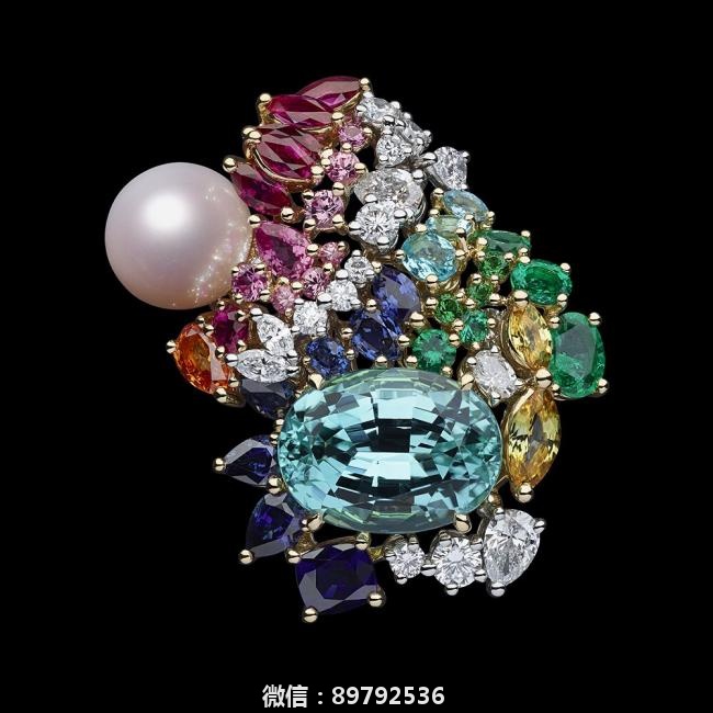 Dior 推出Tie   Dior高级珠宝：扎染工艺灵感