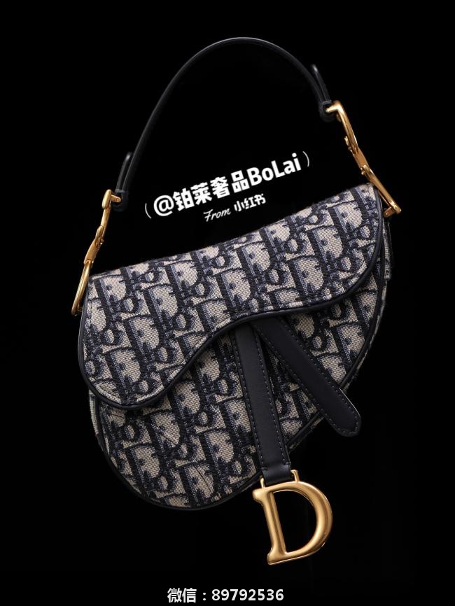 Dior马鞍包||Dior Saddle bag老花面料讲解