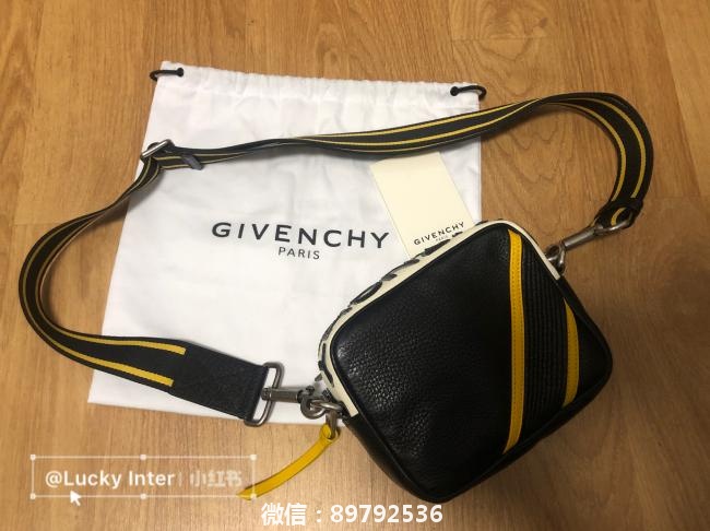 Givenchy纪梵希logo小牛皮斜挎包内购价！