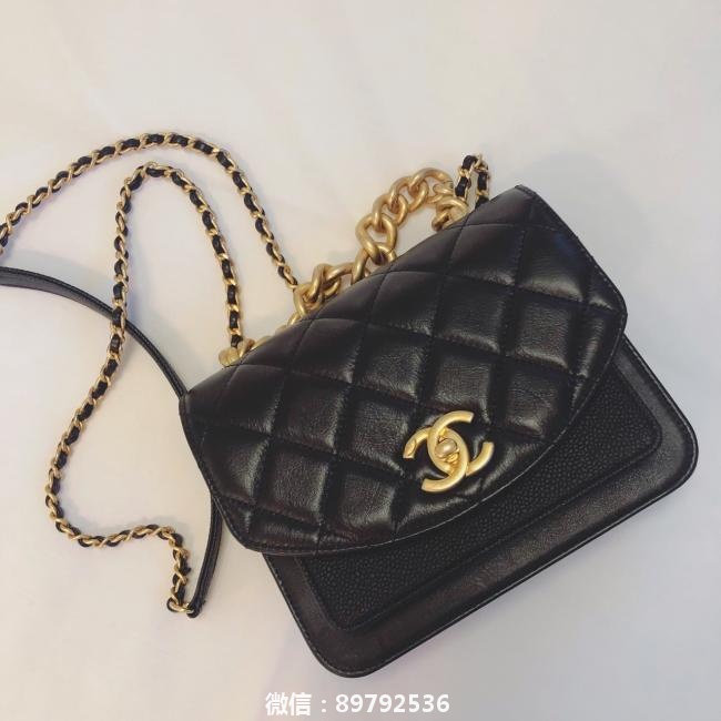 必败包包|Chanel 2019早秋新款口盖包