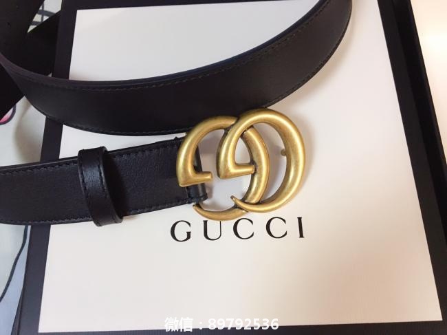 超幸运米兰机场买到Gucci3cm腰带