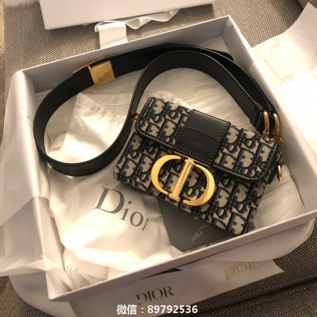 Dior 蒙田mini盒子包