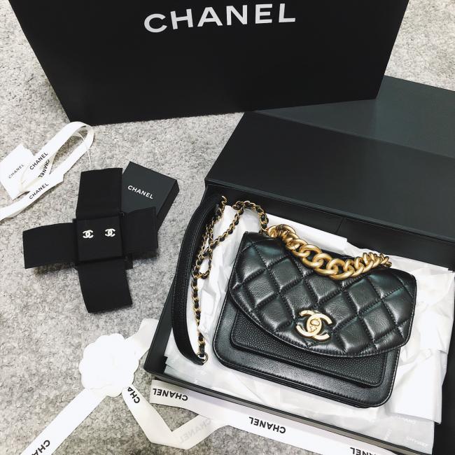 Chanel 2019秋冬新款包 口盖包