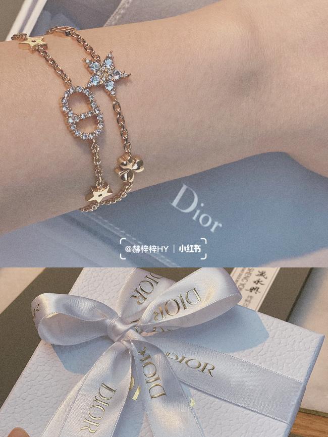 Dior双层手链 n种戴法✨