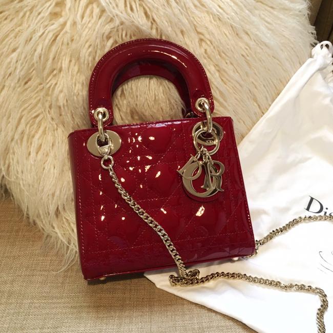 Dior戴妃漆皮三格|就是我缺的那只小红包 作为孕期犒劳自己的礼物3月找我小兄弟入的这只