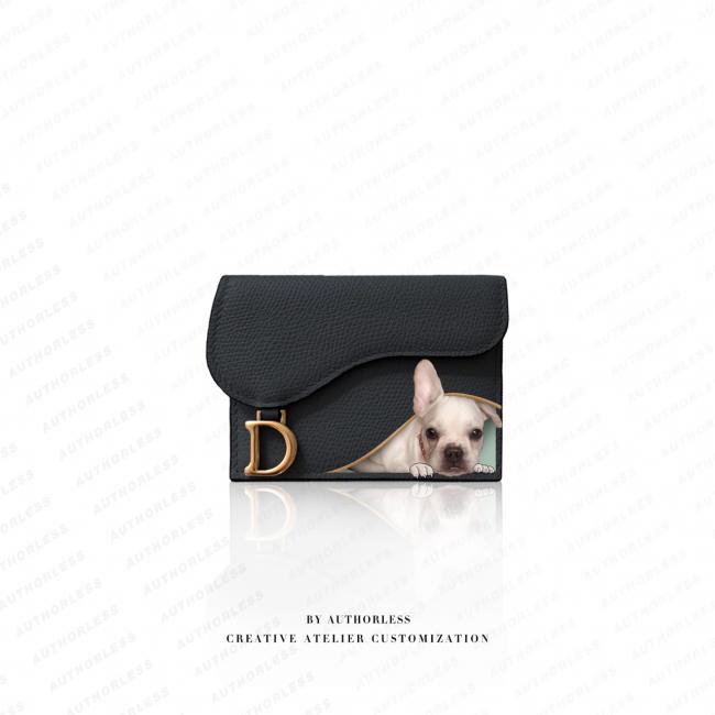 AUTHORLESS: Dior马鞍卡包 宠物写实绘制定稿