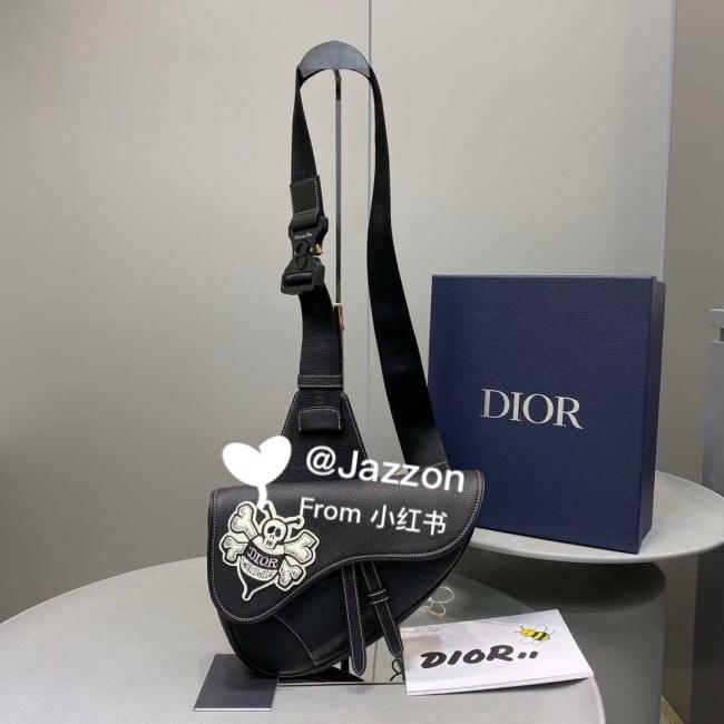 Dior Saddle 包 Dior骷髅头马鞍包斜挎包