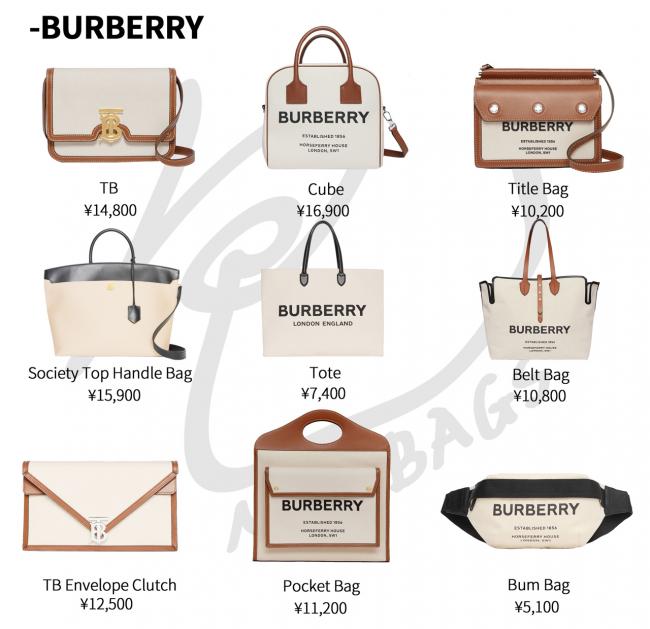 Burberry全新的帆布包，好想买！【附官网价格】