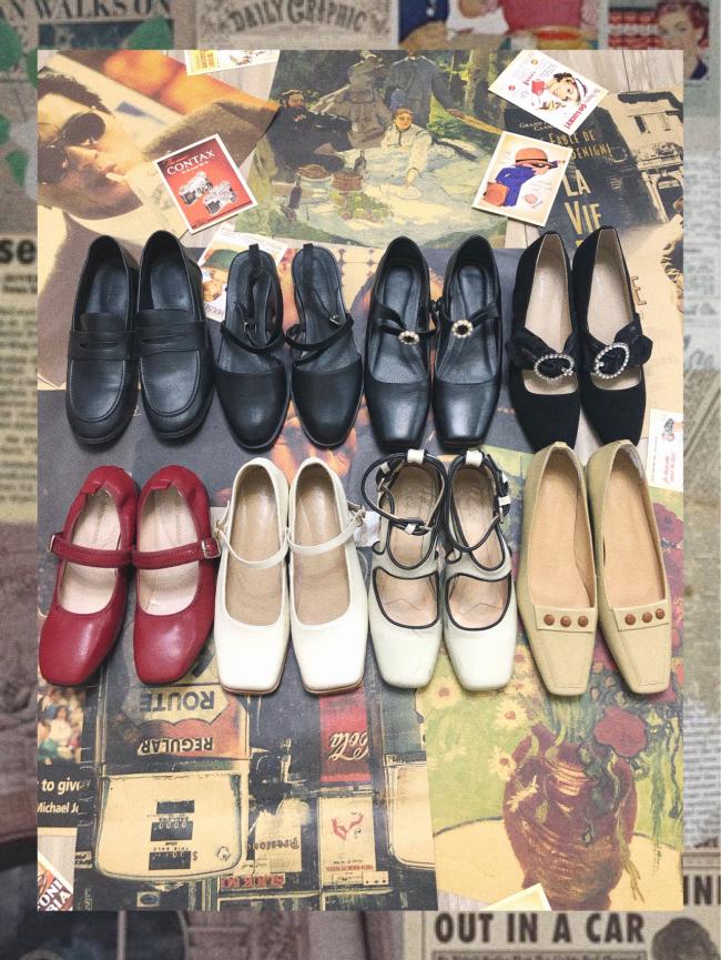 购物分享|脚宽星人的春夏复古单鞋合集