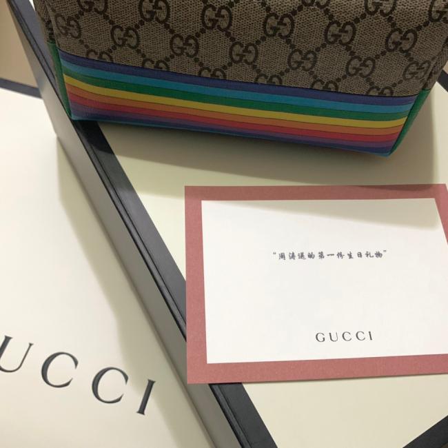 男朋友送的第一份生日礼物#Gucci儿童包#