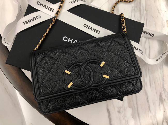 bags/. 最美香奈儿Chanel Vanity WOC链条包