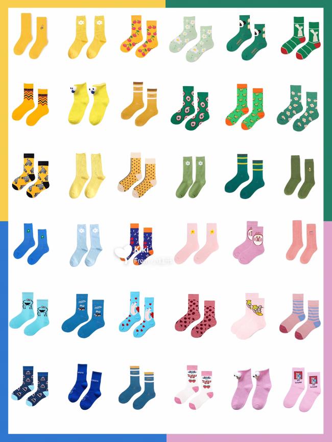 吸睛高颜值袜子究竟有哪些❓超全色系分享