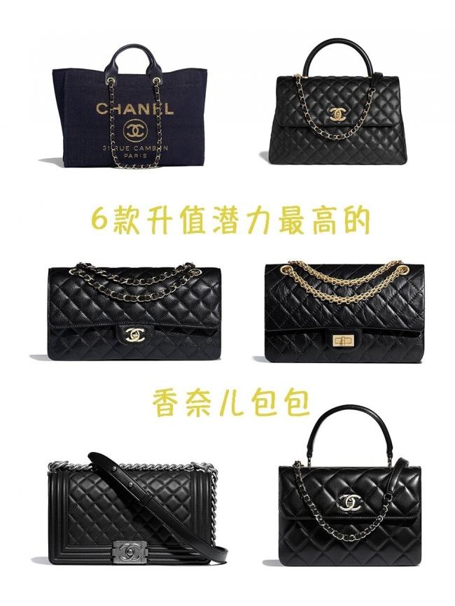 收藏,6⃣️款升值潜力最大的Chanel包包