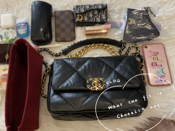 包包容量Chanel19*Dior卡包变口红包