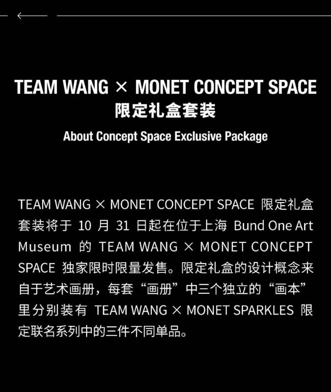 Team wang联名Monet