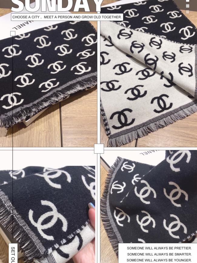 Chanel围巾
