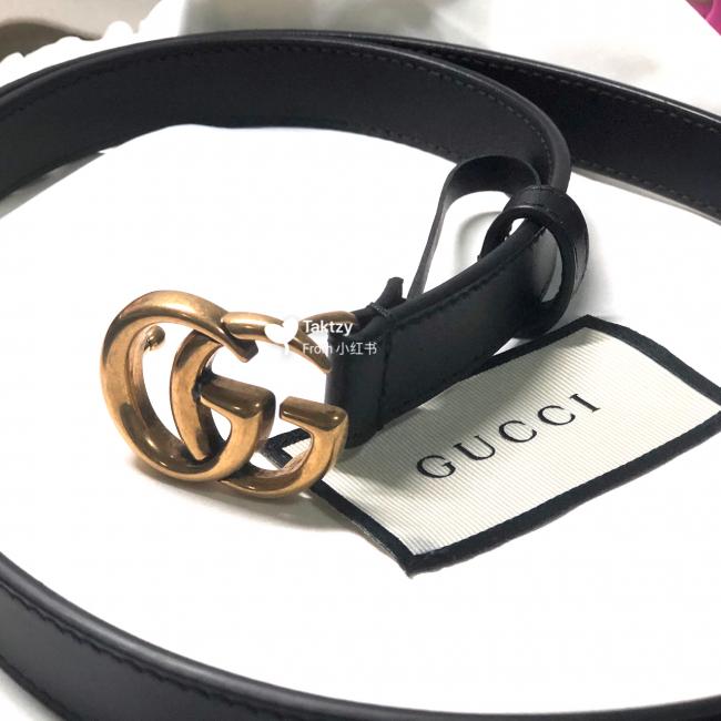 Gucci 2cm/80腰带皮带分享