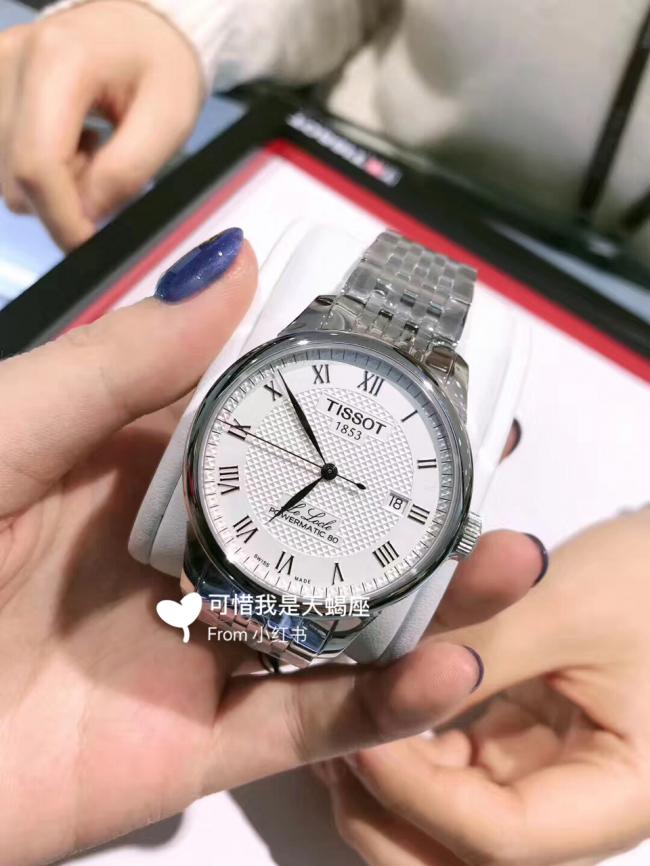 天梭力洛克系列男士机械手表 550美金 送人自戴都很不错哦 韩国3200+，国内
