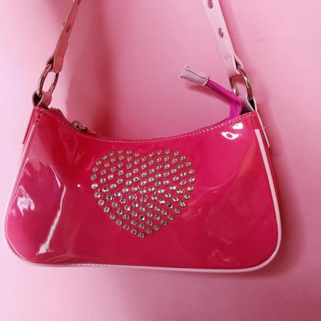 Pink Heart,爱心包包分享