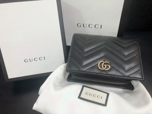 我的第一個Gucci錢包❤️#GUCCI 古驰 今晚終於拿到手了 一直想買GG