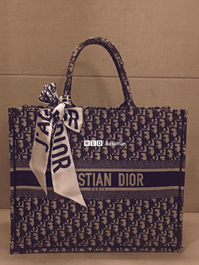 Dior book tote 限量定制款托特包 WOC旅行包 老花爆款购物袋