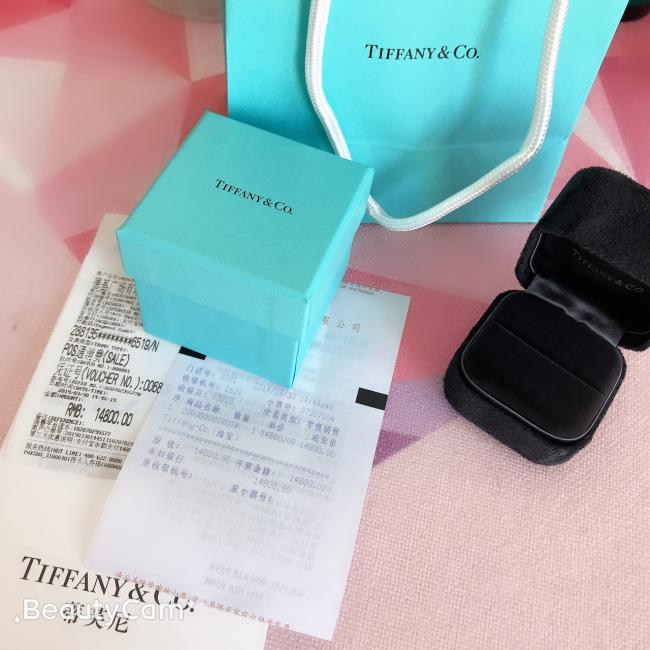 #蒂芙尼 Tiffany&Co. 种草已久的Tiffany双T戒指 ，有玫瑰金