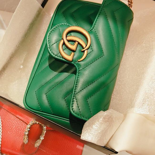 #Gucci marmont super mini 包包是去年11月初吧购于合肥