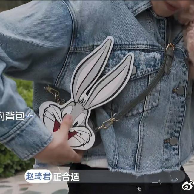 心动的信号2杨凯雯同款兔子包.