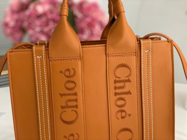 chloee22S Woody全皮质手袋，高级感大容量日常托特包