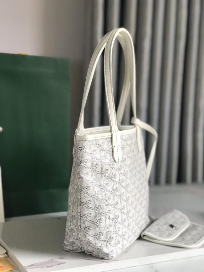 戈雅新品mini款购物袋，高品质头层南非摔纹皮
