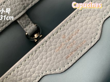 LV M42259 Capucines手袋 Taurillon皮蟒蛇皮