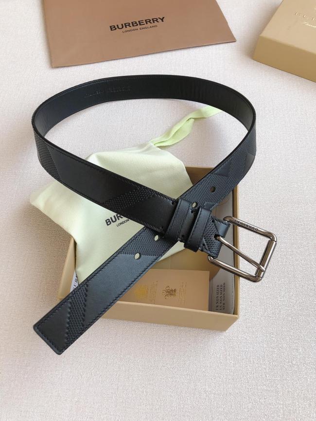 Burberry 35mm Double-sided Leather Belt - Elegant and Versatile