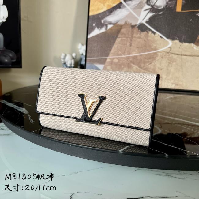 LV M81305帆布钱夹, Capucines系列, 实用性强