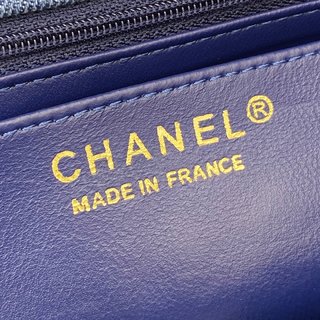 香奈儿 Chanel SS2022编织毛呢系列现货22限定牛仔CF包包