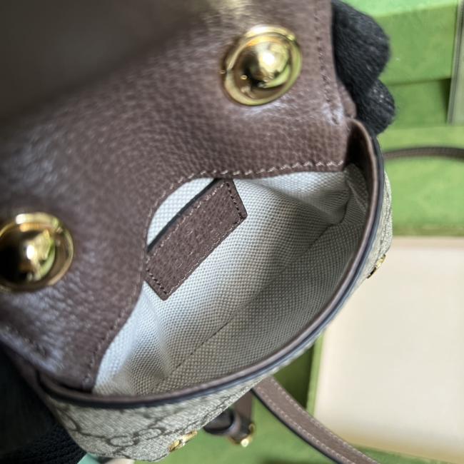 GG迷你古驰爱的进行曲时装系列手袋698635，绿盒包装