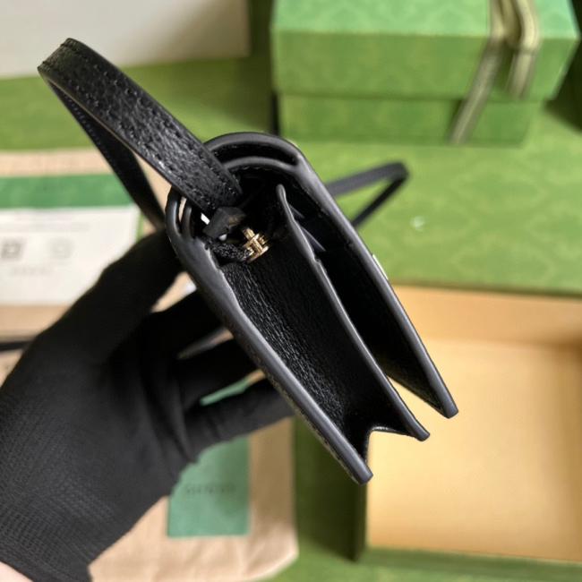 GG古驰联名 1955系列迷你斜挎包手袋，配全套原厂绿盒包装