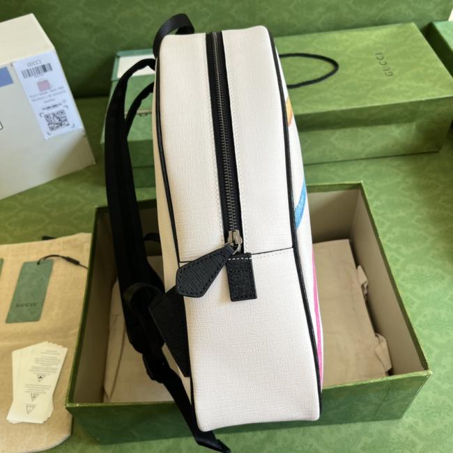 古驰彩虹猫咪印花背包4335：原厂绿盒包装，Fredrick Warne授权，天马行空的梦幻世界